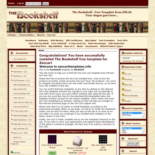 Bookshelf Bookshelf