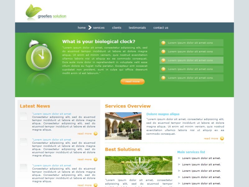 Green Solution 01B