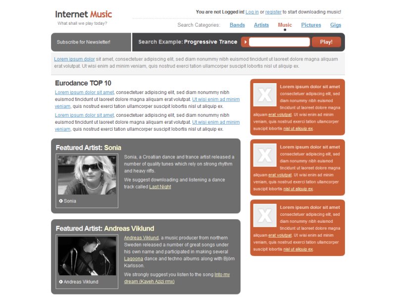 Internet Music