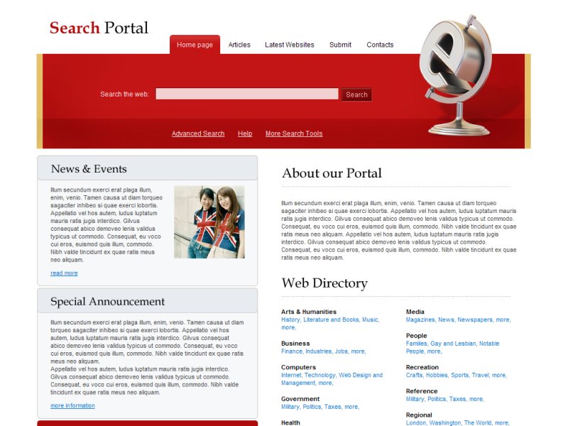Search Engine Portal 01A
